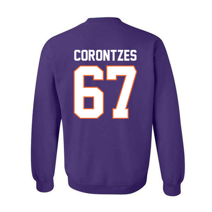 Clemson - NCAA Football : Seth Corontzes - Classic Shersey Crewneck Sweatshirt-1