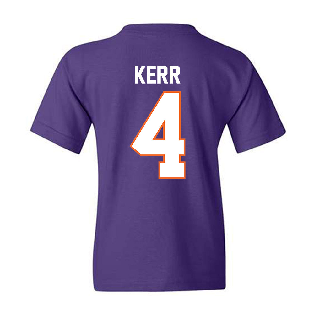 Clemson - NCAA Women's Soccer : Neely Kerr - Classic Shersey Youth T-Shirt-1