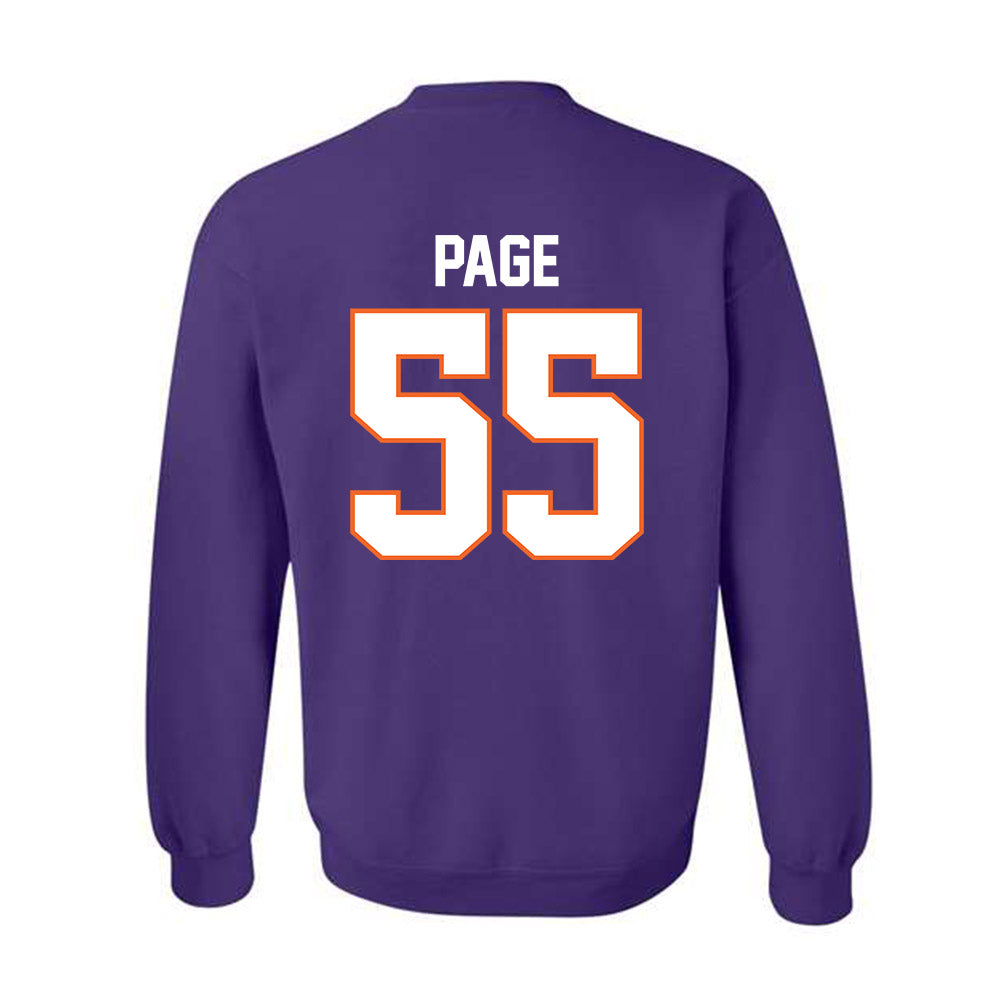 Clemson - NCAA Football : Payton Page - Classic Shersey Crewneck Sweatshirt