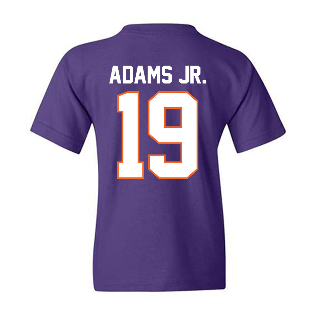 Clemson - NCAA Football : Keith Adams Jr. - Classic Shersey Youth T-Shirt-1