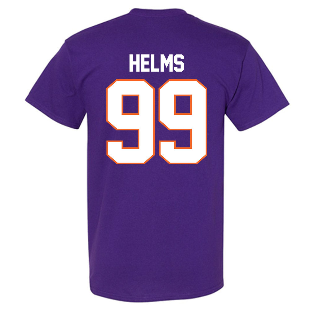 Clemson - NCAA Football : Hunter Helms - Classic Shersey T-Shirt-1