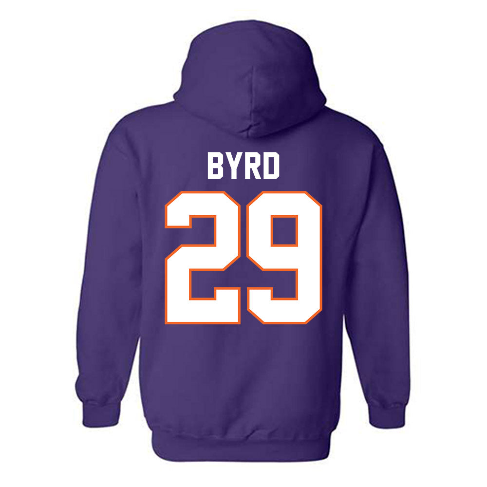 Clemson - NCAA Football : Chase Byrd - Classic Shersey Hooded Sweatshirt-1
