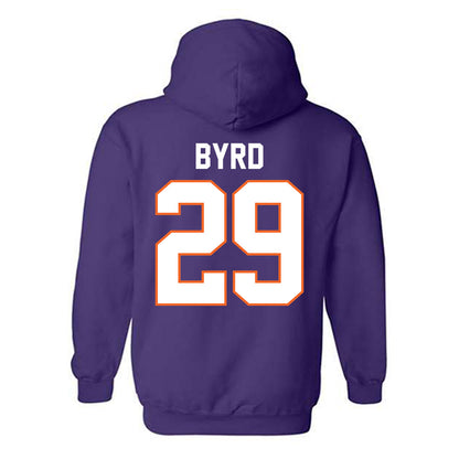 Clemson - NCAA Football : Chase Byrd - Classic Shersey Hooded Sweatshirt-1