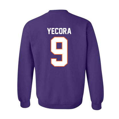 Clemson - NCAA Women's Tennis : Candela Yecora - Classic Shersey Crewneck Sweatshirt-1