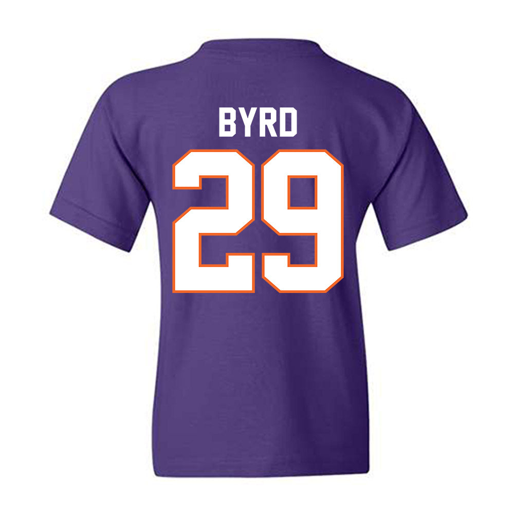 Clemson - NCAA Football : Chase Byrd - Classic Shersey Youth T-Shirt-1