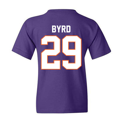 Clemson - NCAA Football : Chase Byrd - Classic Shersey Youth T-Shirt-1