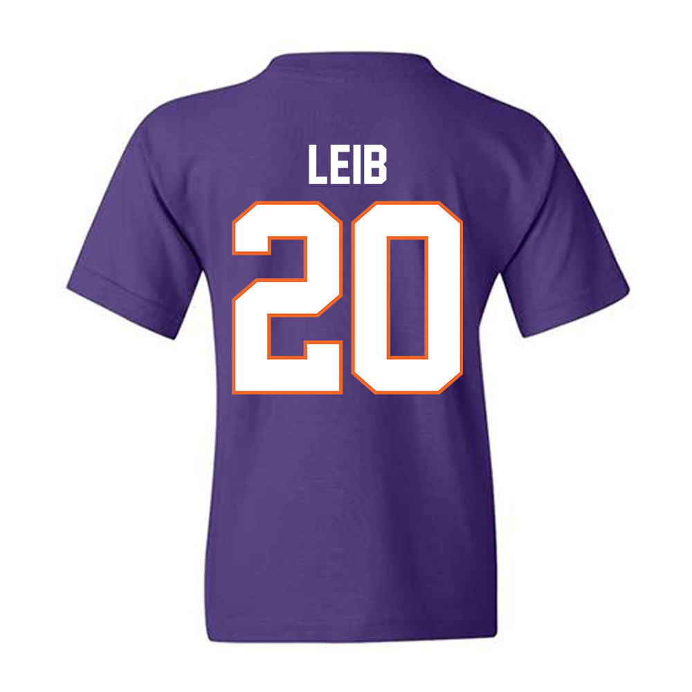 Clemson - NCAA Women's Soccer : Taylor Leib - Classic Shersey Youth T-Shirt-1