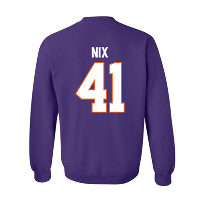 Clemson - NCAA Football : Caleb Nix - Classic Shersey Crewneck Sweatshirt