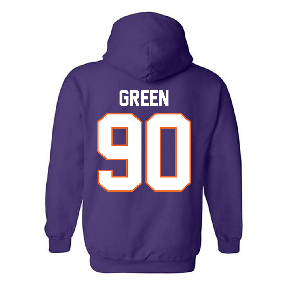 Clemson - NCAA Football : Stephiylan Green - Classic Shersey Hooded Sweatshirt-1