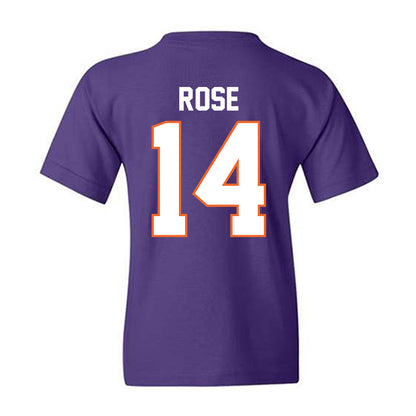 Clemson - NCAA Women's Basketball : Rachael Rose - Classic Shersey Youth T-Shirt-1