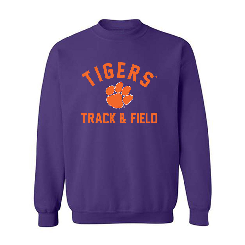 Clemson - NCAA Women's Track & Field : Sade Gray - Classic Shersey Crewneck Sweatshirt