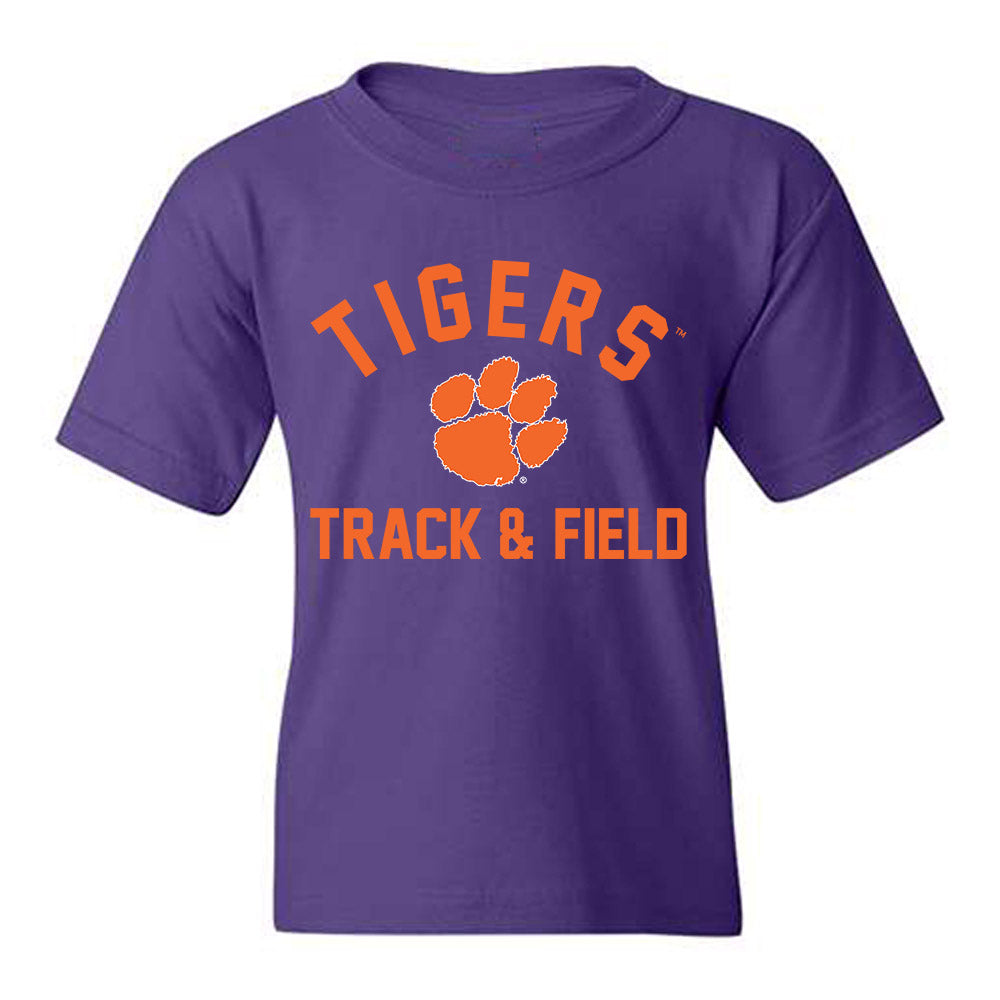 Clemson - NCAA Men's Track & Field : Drake Risser - Classic Shersey Youth T-Shirt-0