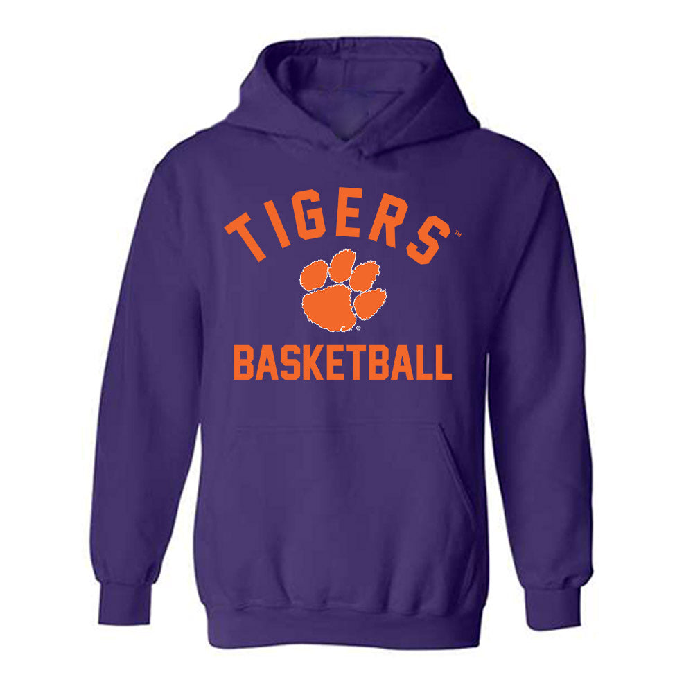 Clemson - NCAA Men's Basketball : Jestin Porter - Classic Shersey Hooded Sweatshirt-0