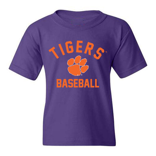 Clemson - NCAA Baseball : Jack Crighton - Classic Shersey Youth T-Shirt