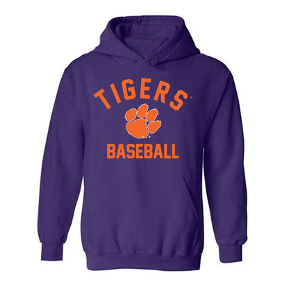 Clemson - NCAA Baseball : Jack Crighton - Classic Shersey Hooded Sweatshirt