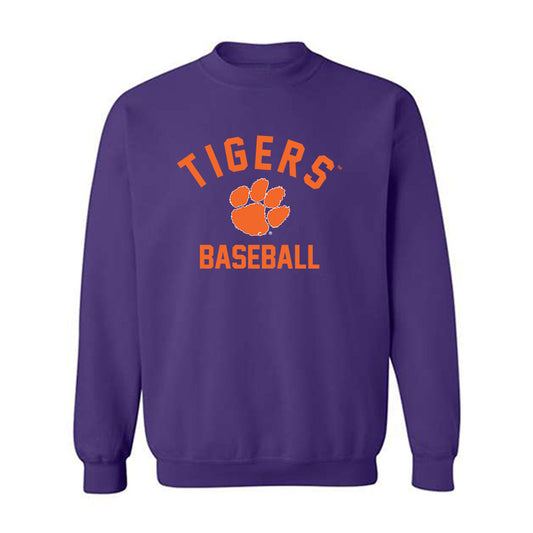 Clemson - NCAA Baseball : Jack Crighton - Classic Shersey Crewneck Sweatshirt