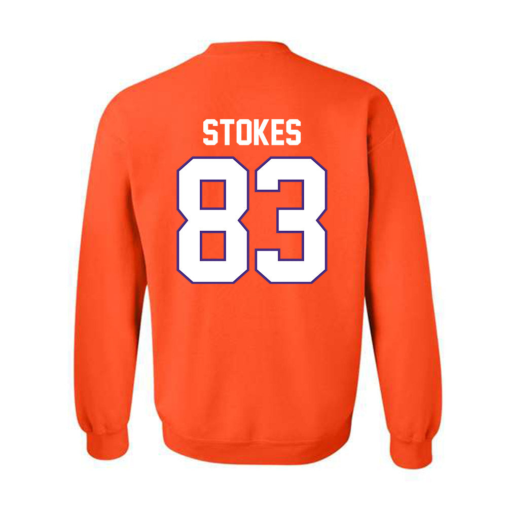 Clemson - NCAA Football : Ethan Stokes - Classic Shersey Crewneck Sweatshirt-1