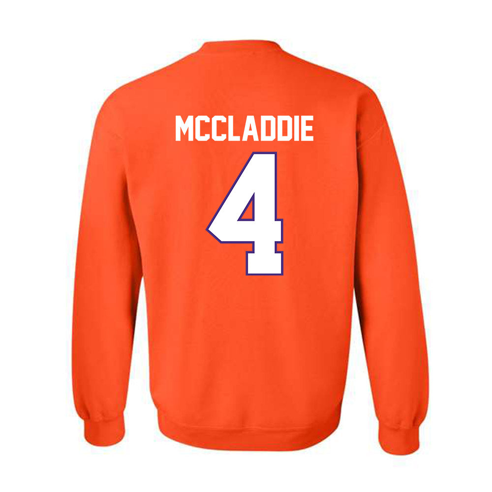 Clemson - NCAA Baseball : Tryston McCladdie - Classic Shersey Crewneck Sweatshirt-1