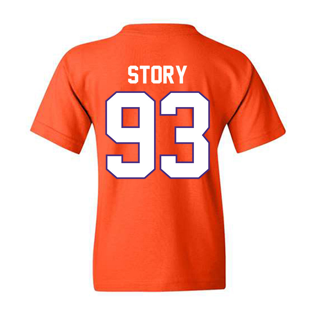 Clemson - NCAA Football : Caden Story - Classic Shersey Youth T-Shirt-1
