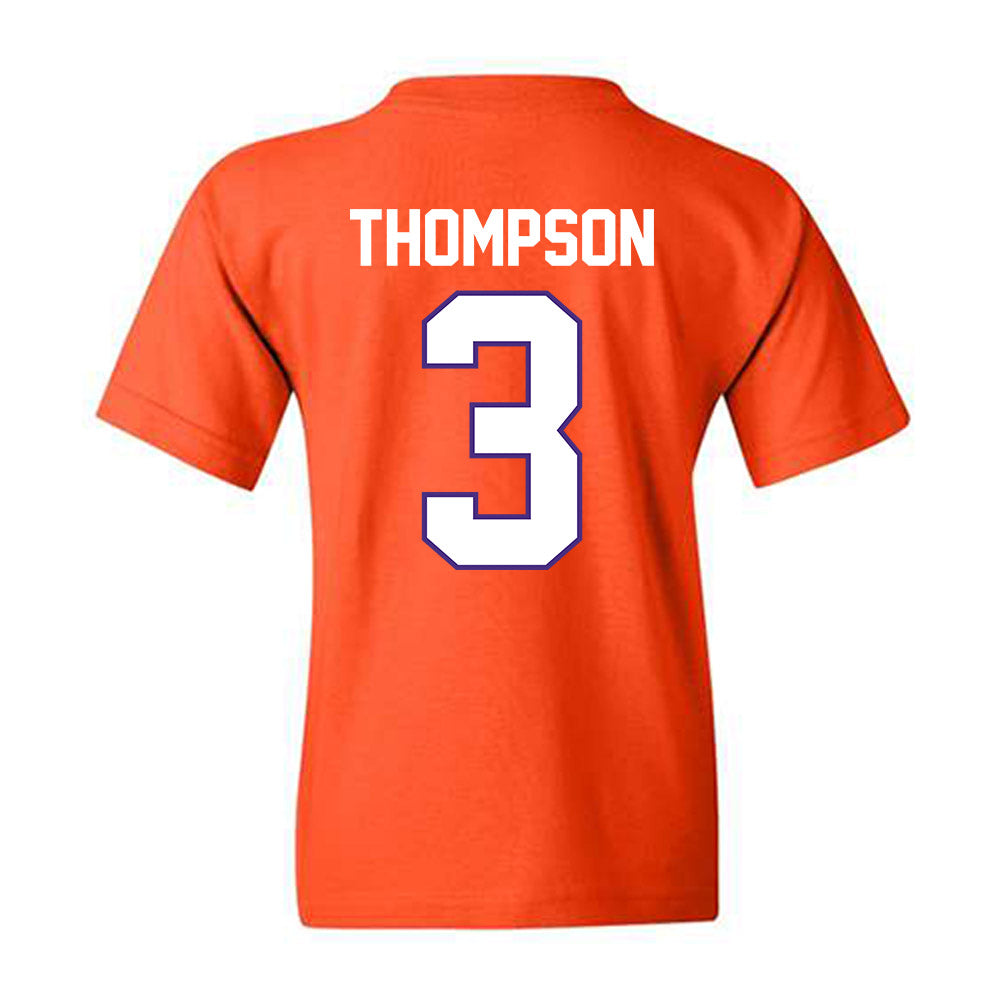 Clemson - NCAA Men's Basketball : Chase Thompson - Classic Shersey Youth T-Shirt-1
