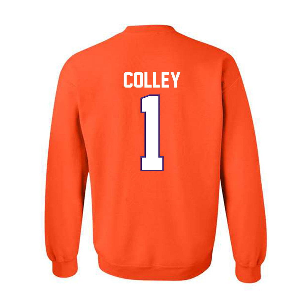 Clemson - NCAA Women's Volleyball : Caroline Colley - Classic Shersey Crewneck Sweatshirt-1