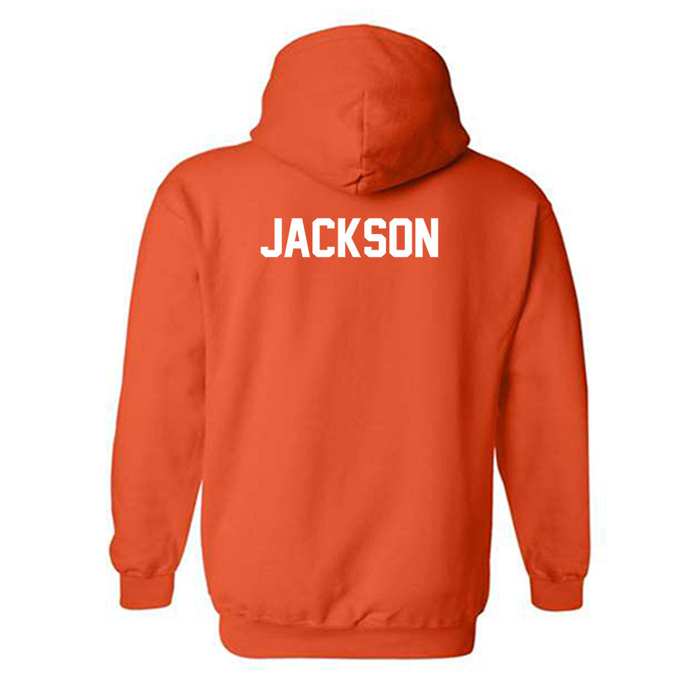 Clemson - NCAA Women's Gymnastics : Eve Jackson - Classic Shersey Hooded Sweatshirt-1