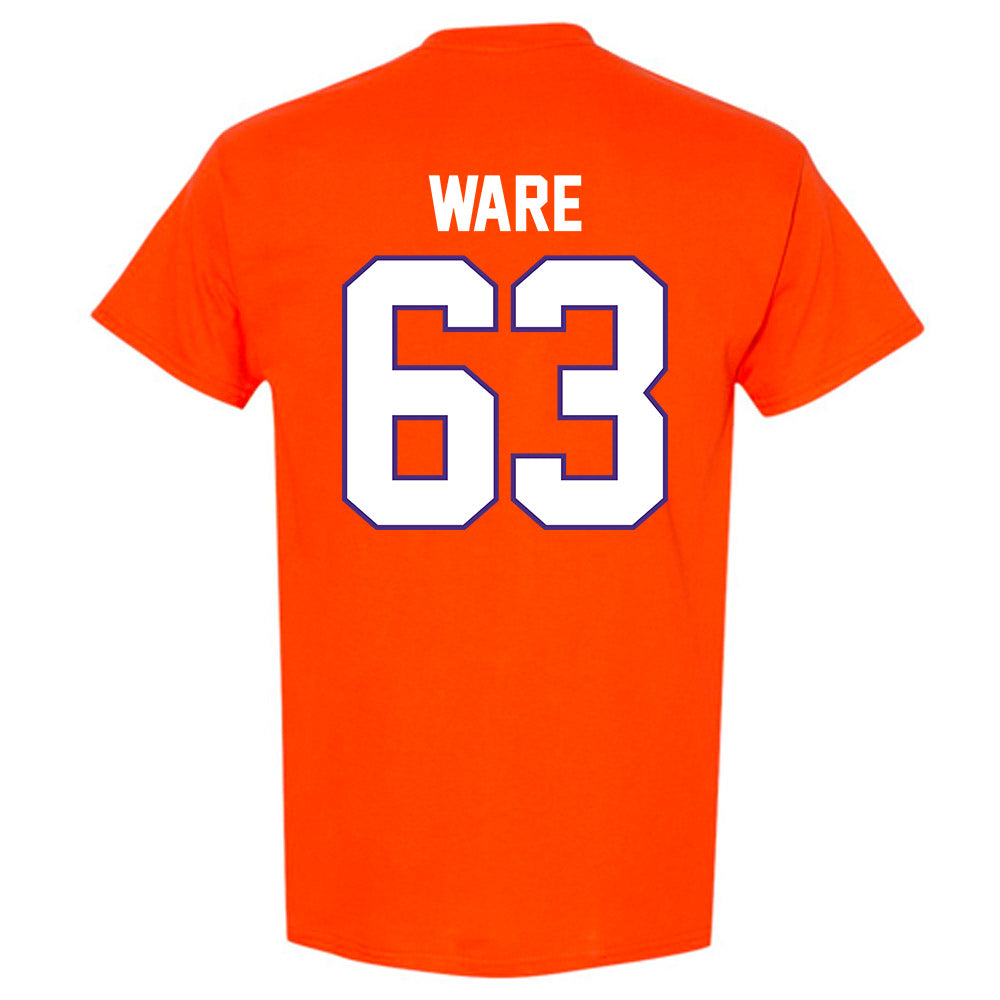 Clemson - NCAA Football : Easton Ware - Classic Shersey T-Shirt-1