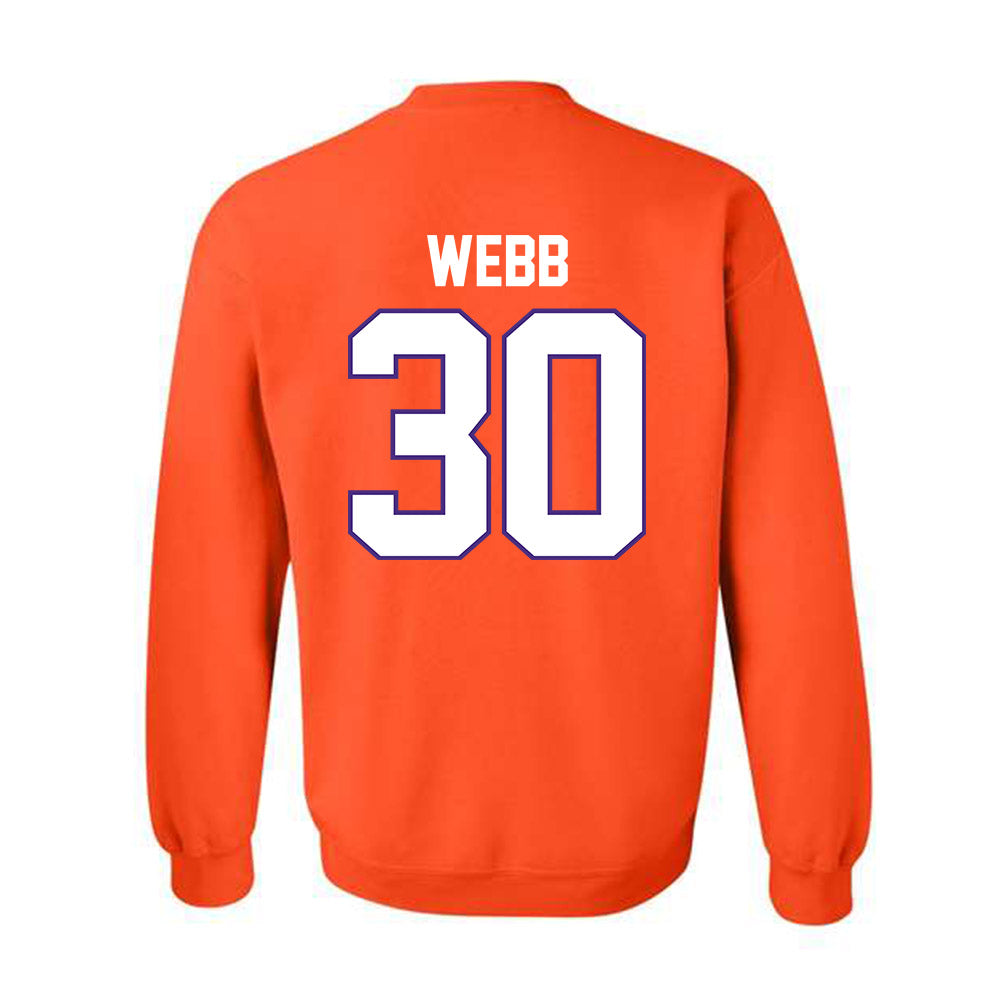 Clemson - NCAA Football : Kylen Webb - Classic Shersey Crewneck Sweatshirt-1