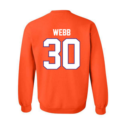 Clemson - NCAA Football : Kylen Webb - Classic Shersey Crewneck Sweatshirt-1