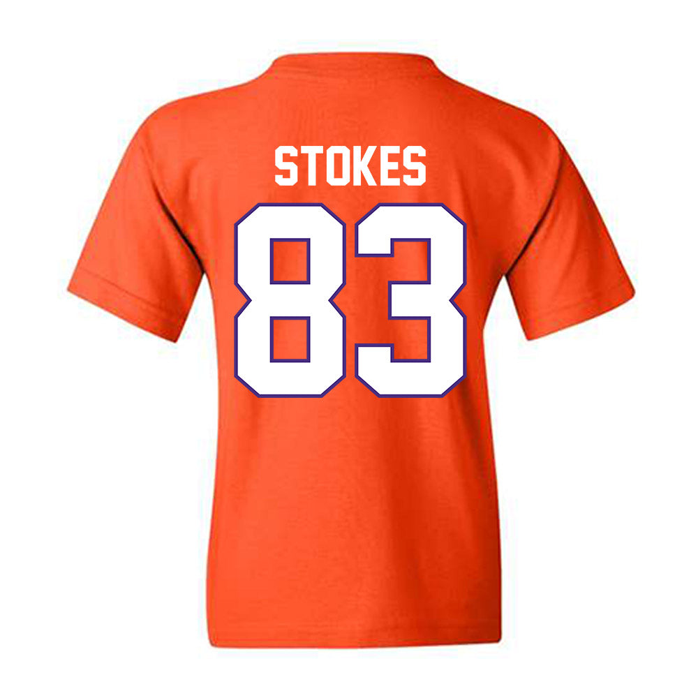 Clemson - NCAA Football : Ethan Stokes - Classic Shersey Youth T-Shirt-1