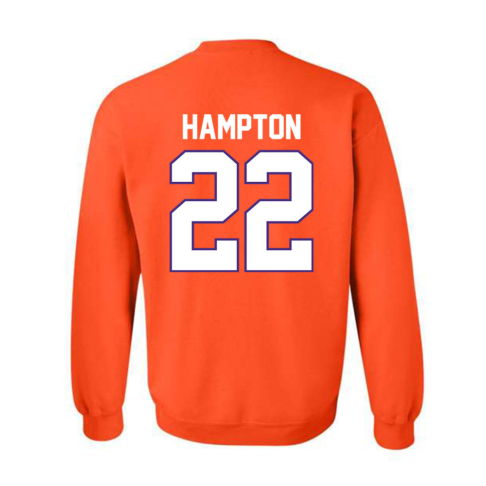 Clemson - NCAA Men's Soccer : Aiden Hampton - Crewneck Sweatshirt