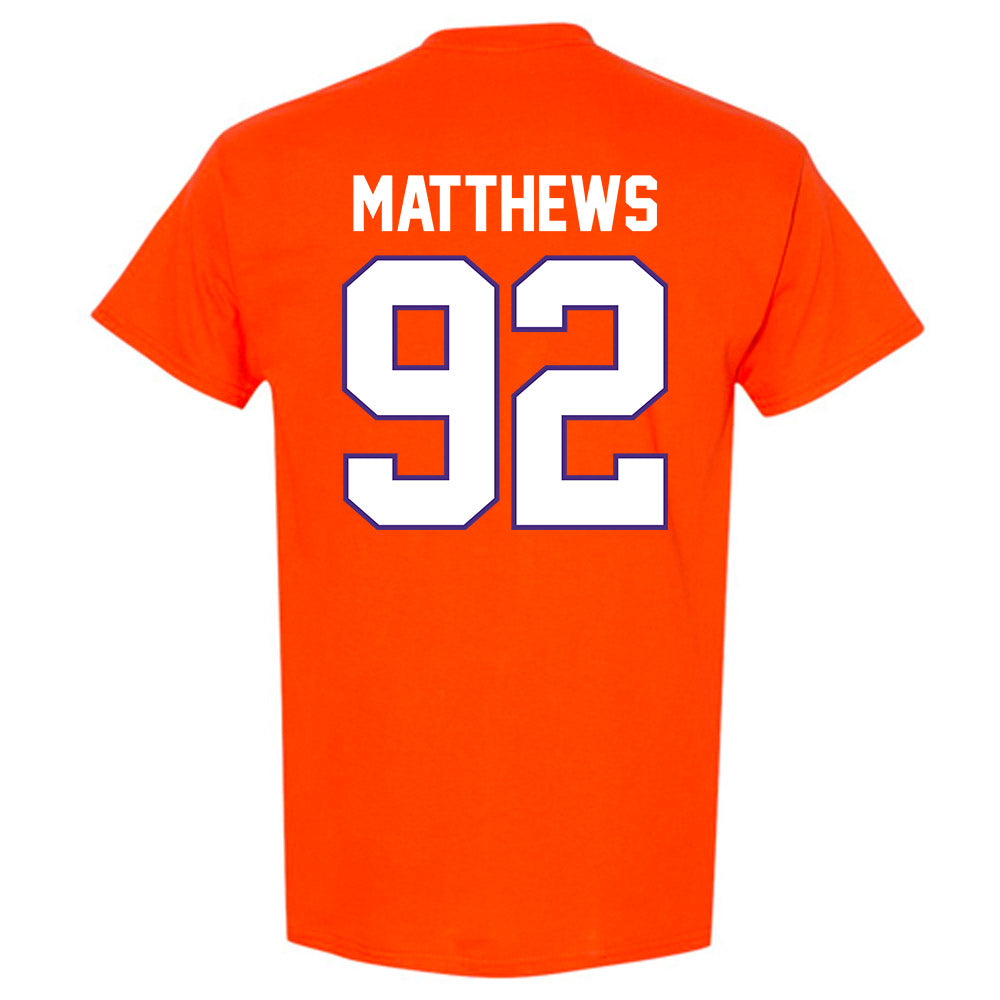 Clemson - NCAA Football : Levi Matthews - Classic Shersey T-Shirt-1