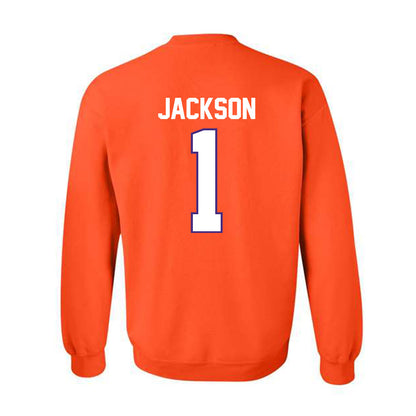Clemson - NCAA Women's Basketball : Amaia Jackson - Classic Shersey Crewneck Sweatshirt-1