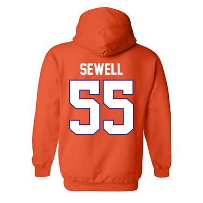Clemson - NCAA Football : Harris Sewell - Classic Shersey Hooded Sweatshirt-1
