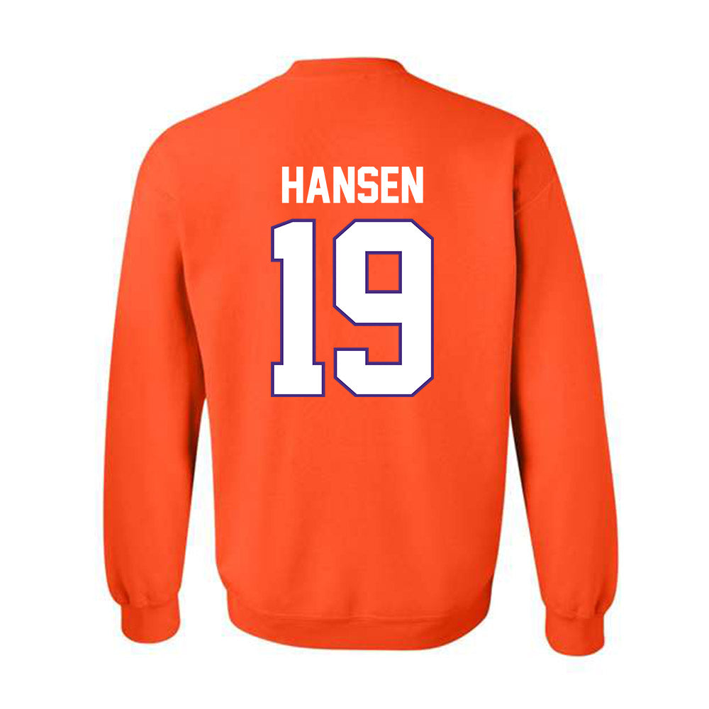 Clemson - NCAA Women's Volleyball : Kate Hansen - Classic Shersey Crewneck Sweatshirt-1