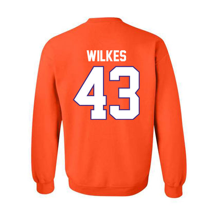 Clemson - NCAA Football : Billy Wilkes - Classic Shersey Crewneck Sweatshirt-1