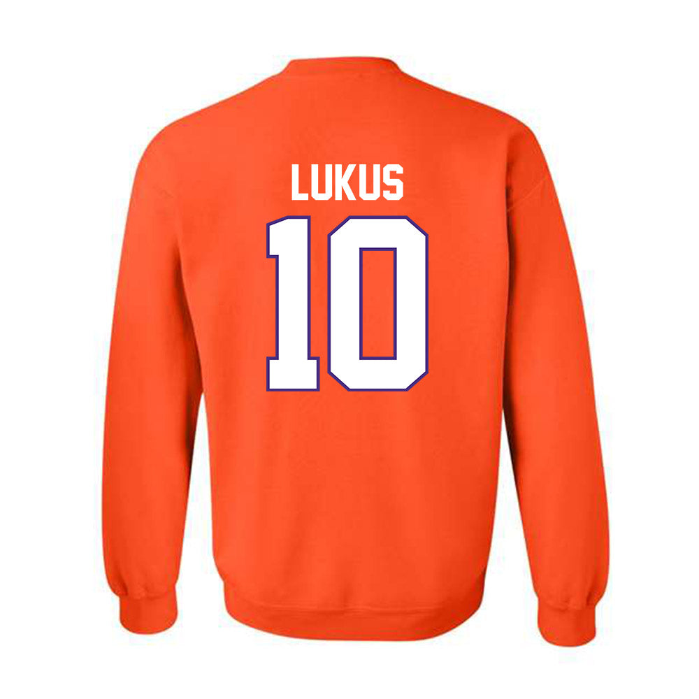 Clemson - NCAA Football : Jeadyn Lukus - Classic Shersey Crewneck Sweatshirt-1