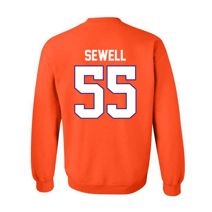 Clemson - NCAA Football : Harris Sewell - Classic Shersey Crewneck Sweatshirt-1