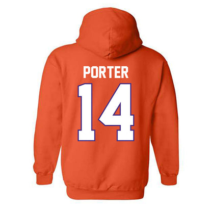 Clemson - NCAA Women's Basketball : Addie Porter - Classic Shersey Hooded Sweatshirt-1