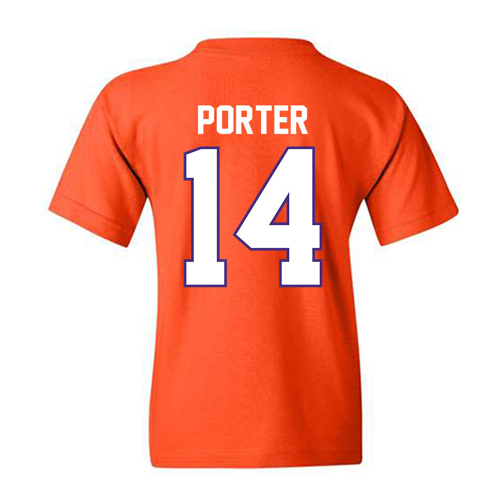 Clemson - NCAA Women's Basketball : Addie Porter - Classic Shersey Youth T-Shirt-1