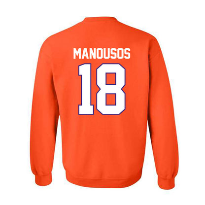 Clemson - NCAA Women's Soccer : Maria Manousos - Classic Shersey Crewneck Sweatshirt-1
