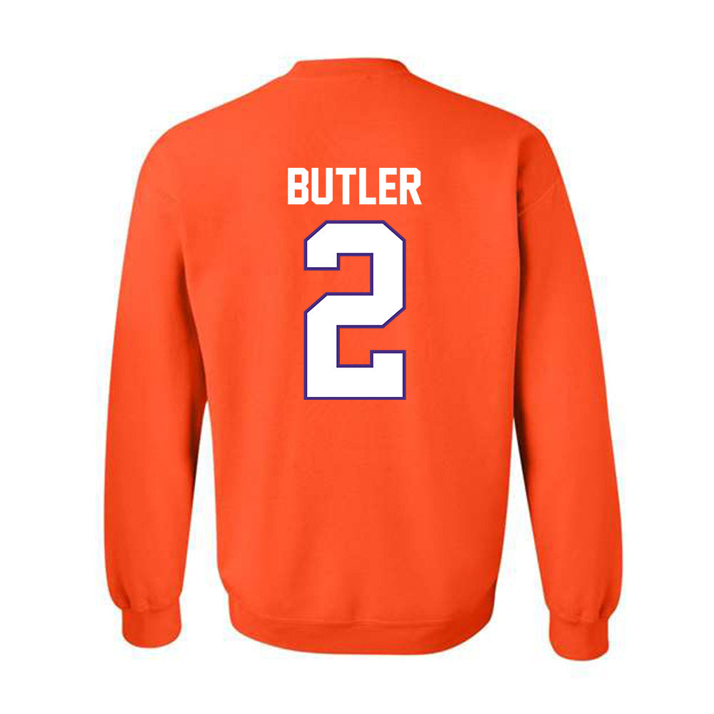 Clemson - NCAA Women's Basketball : Jakerra Butler - Classic Shersey Crewneck Sweatshirt-1