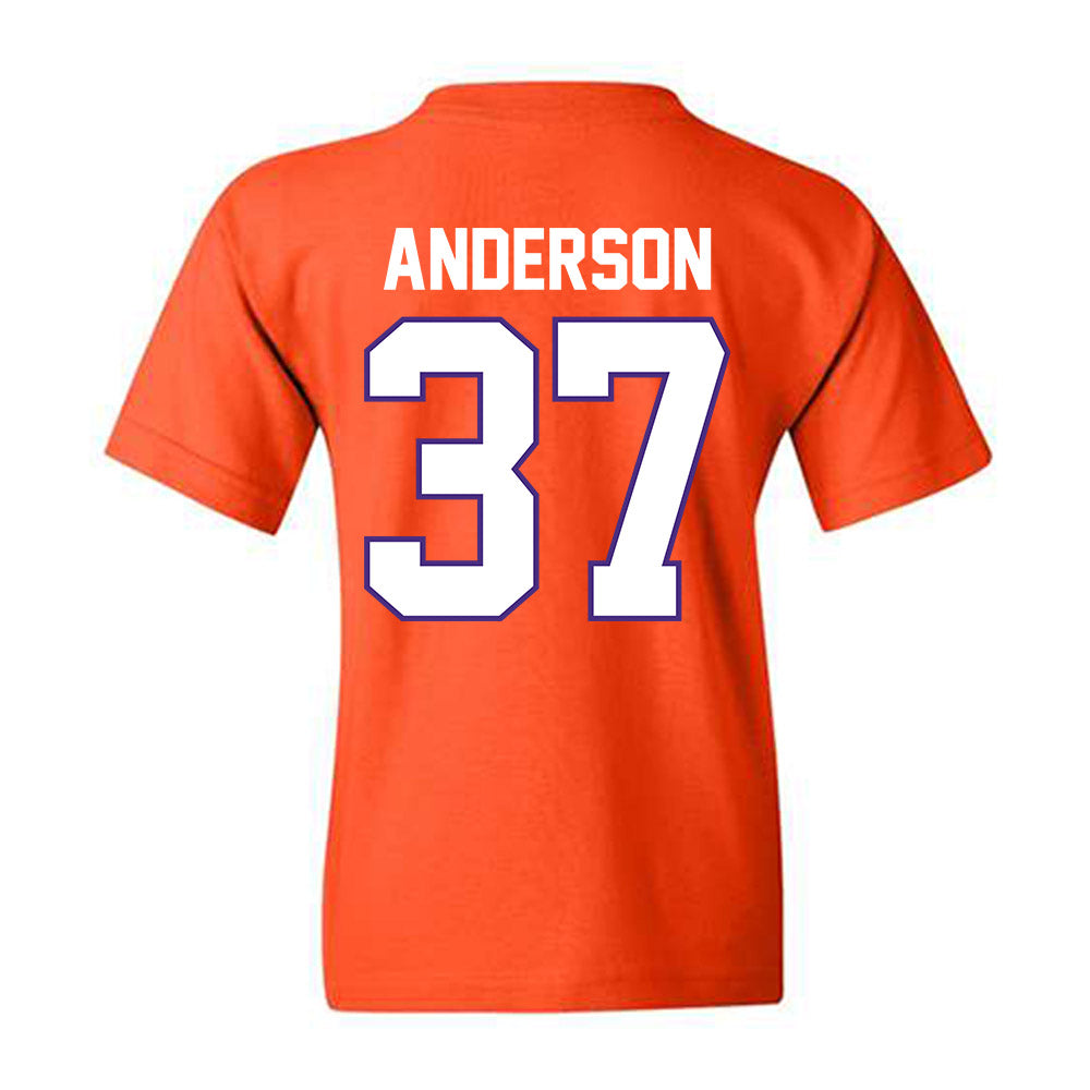 Clemson - NCAA Football : Logan Anderson - Classic Shersey Youth T-Shirt-1