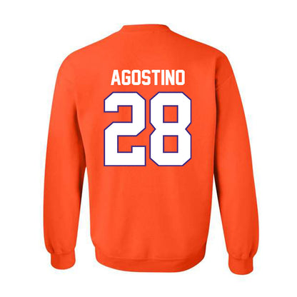 Clemson - NCAA Women's Lacrosse : Summer Agostino - Classic Shersey Crewneck Sweatshirt-1