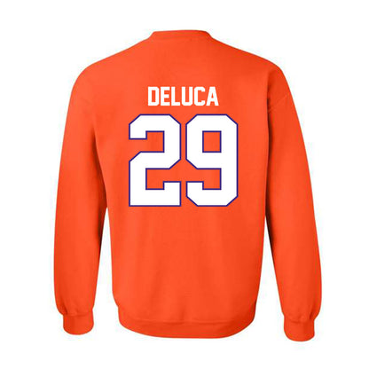 Clemson - NCAA Women's Lacrosse : Tessa DeLuca - Classic Shersey Crewneck Sweatshirt-1