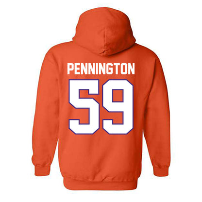 Clemson - NCAA Football : Dietrick Pennington - Classic Shersey Hooded Sweatshirt-1