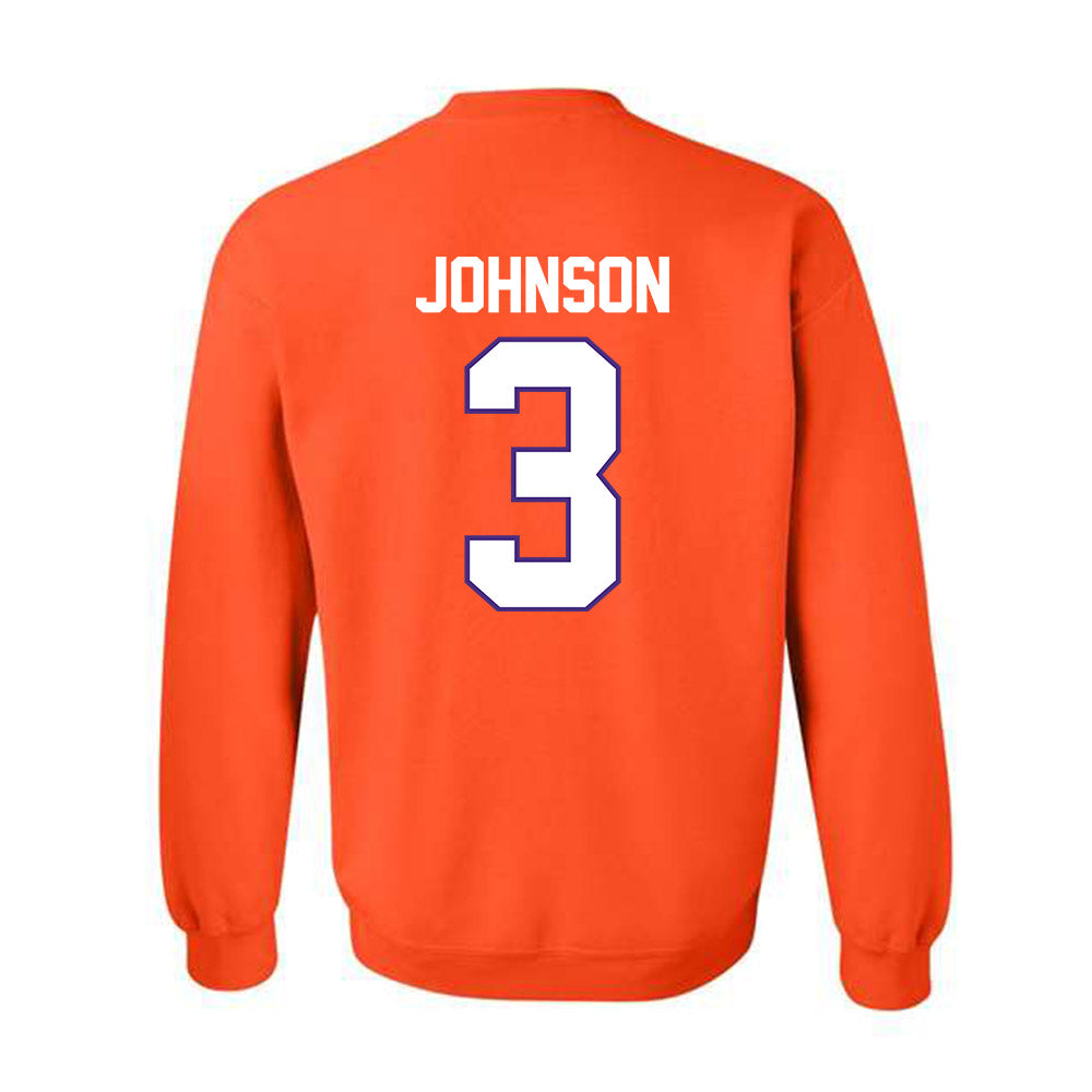 Clemson - NCAA Softball : Kylee Johnson - Classic Shersey Crewneck Sweatshirt-1