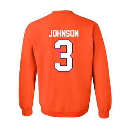 Clemson - NCAA Softball : Kylee Johnson - Classic Shersey Crewneck Sweatshirt-1