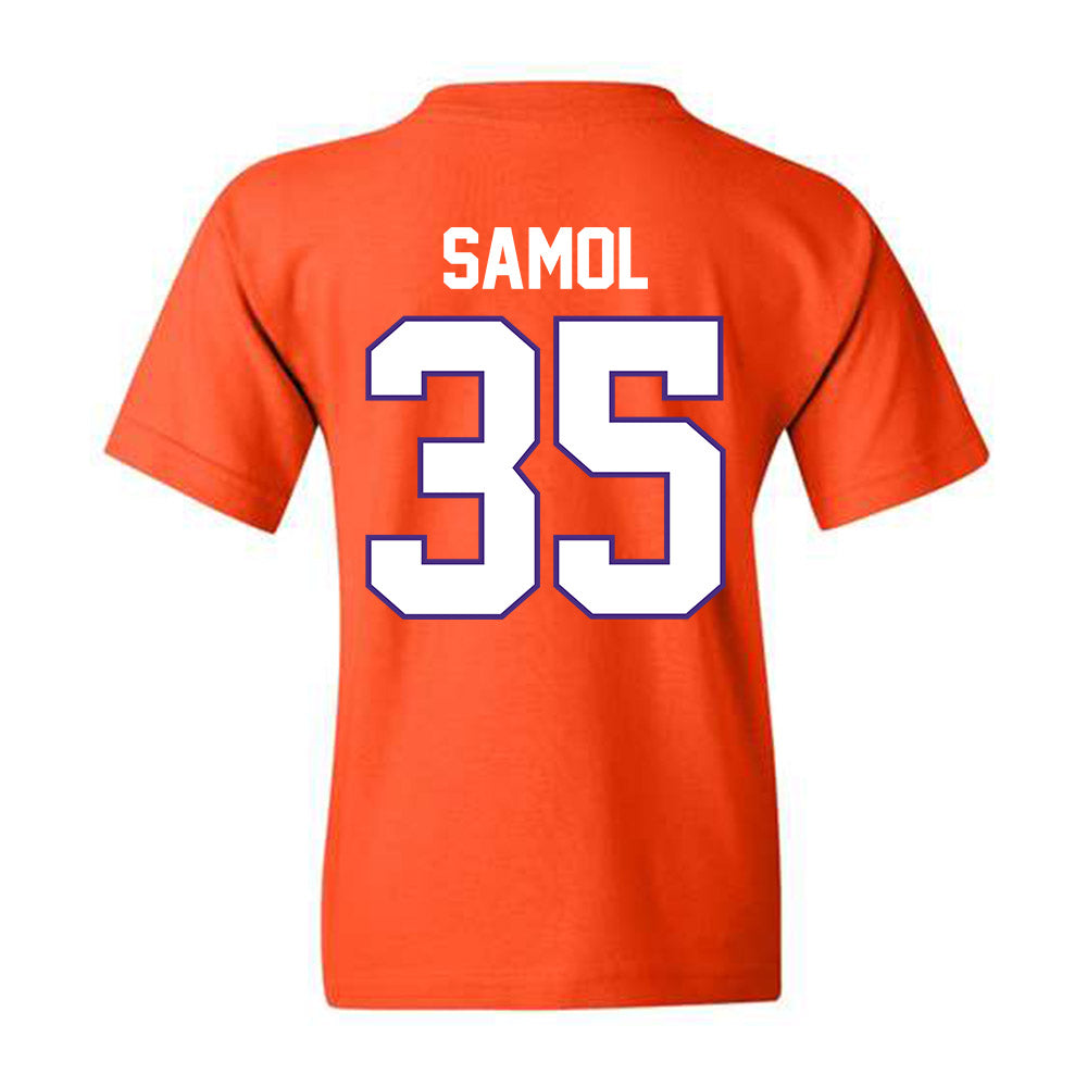 Clemson - NCAA Baseball : Noah Samol - Classic Shersey Youth T-Shirt