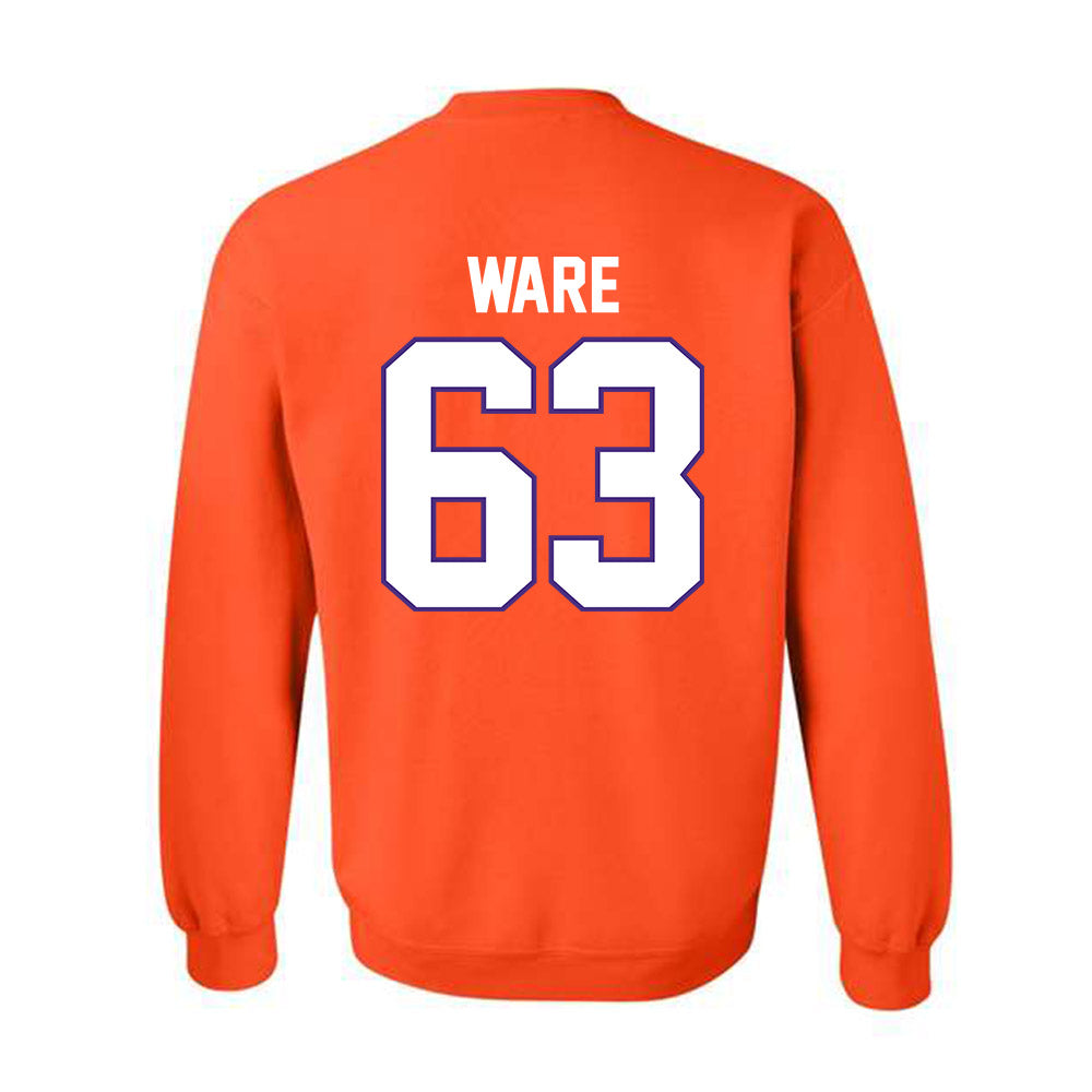 Clemson - NCAA Football : Easton Ware - Classic Shersey Crewneck Sweatshirt-1